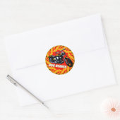 Rond Sticker Hog Heaven (Enveloppe)