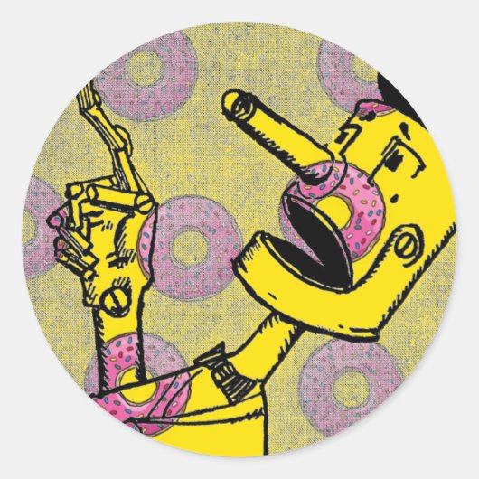 Rond Sticker Homme Tin (Devant)