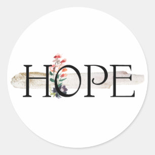 Rond Sticker Hope