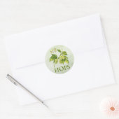 Rond Sticker Hops Herbs (Enveloppe)