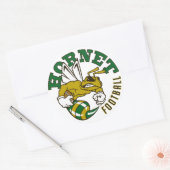 Rond Sticker Hornet Football Round (Enveloppe)