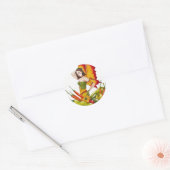 Rond Sticker Hot Peppers (Enveloppe)