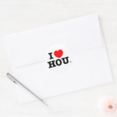 Rond Sticker HOU Heart (Enveloppe)