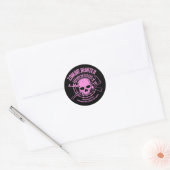 Rond Sticker Hunter Zombie (Enveloppe)