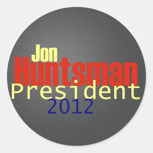 Rond Sticker Huntsman 2012 (Devant)