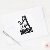 Rond Sticker Husky Mush (Enveloppe)