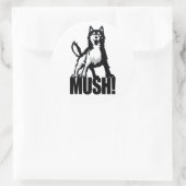 Rond Sticker Husky Mush (Sac)