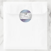 Rond Sticker Hydrangea Divin 311-Argent (Sac)