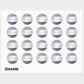 Rond Sticker Hydrangea Divin 311-Argent (Feuille)