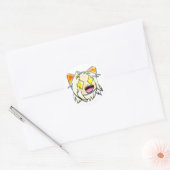 Rond Sticker Hyper-Gloryheart (Enveloppe)