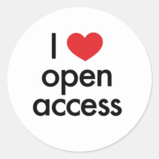 Rond Sticker I luv OA