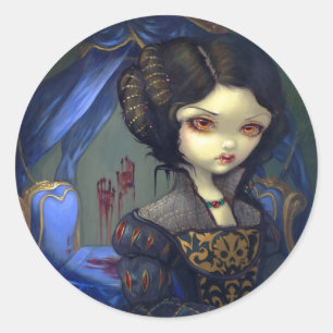 Rond Sticker "I Vampiri : Bellissimo Letto"