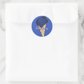 Rond Sticker Icecream Blueberry (Sac)