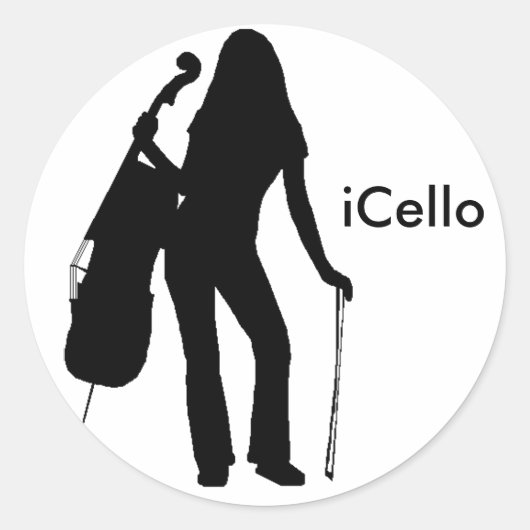Rond Sticker iCello (Devant)