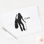 Rond Sticker iCello (Enveloppe)