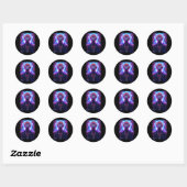 Rond Sticker Ichigo Kurosaki (Feuille)