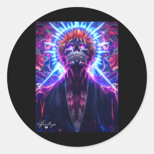 Rond Sticker Ichigo Kurosaki