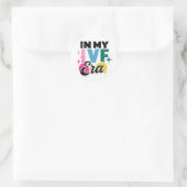 Rond Sticker "In My IVF Era" (Sac)