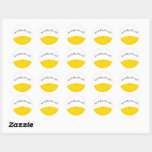 Rond Sticker Inspirant (Feuille)