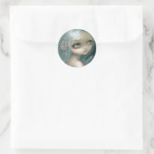Rond Sticker "Introspection Argent" (Sac)