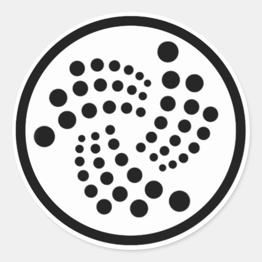 Rond Sticker IOTA (Devant)