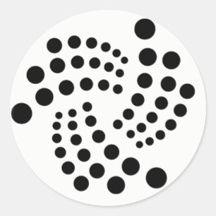 Rond Sticker IOTA 2