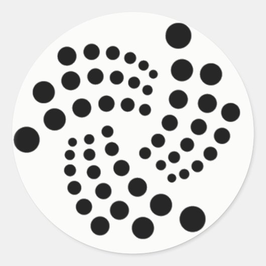 Rond Sticker IOTA 2 (Devant)