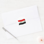 Rond Sticker Iraq Flag (Enveloppe)