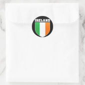 Rond Sticker Irlande Shield (Sac)