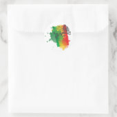 Rond Sticker jamaïcain (Sac)