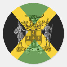 Sticker jamaïcain à armure