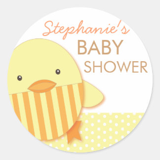 Rond Sticker Jaune Bébé Neutral Bébé Bébé