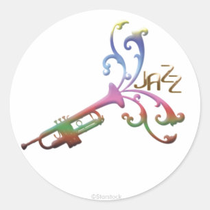 Rond Sticker jazz