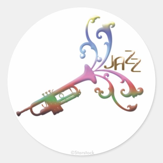Rond Sticker jazz (Devant)