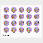 Rond Sticker Jester (Feuille)