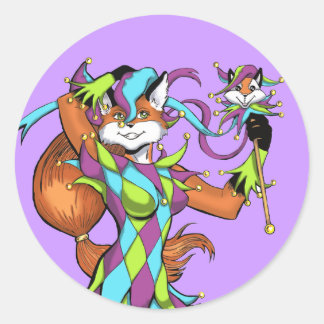 Rond Sticker Jester
