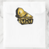 Rond Sticker "Johnny 5". (Sac)