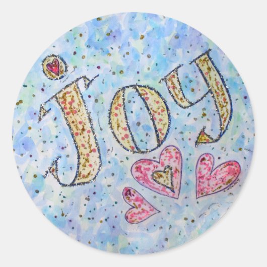 Rond Sticker "Joy" (Devant)