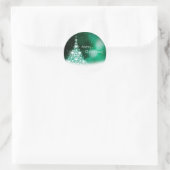 Rond sticker Joyeux Noël (Sac)