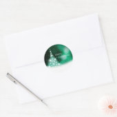 Rond sticker Joyeux Noël (Enveloppe)