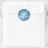 Rond Sticker Joyeux Noël (Sac)