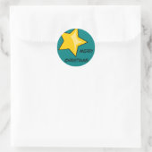 Rond Sticker Joyeux Noël (Sac)