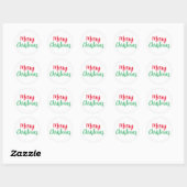 Rond Sticker Joyeux Noël CHRD-001v3 (Feuille)