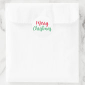 Rond Sticker Joyeux Noël CHRD-001v3 (Sac)