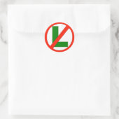 Rond Sticker Joyous Noel (Sac)