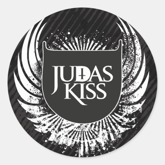 Rond Sticker Judas Kiss (Devant)
