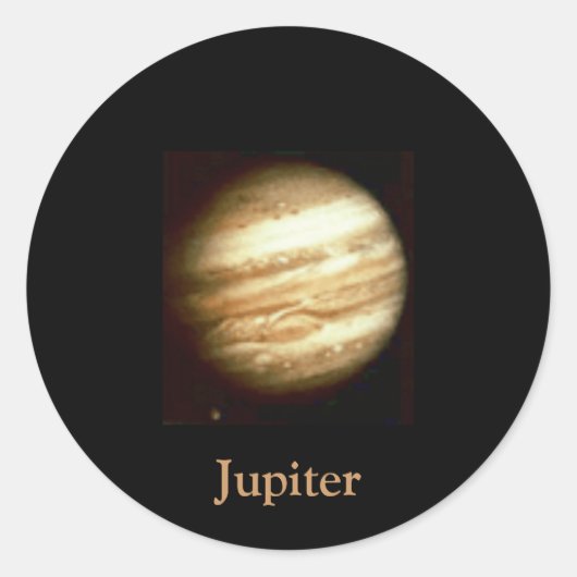 Rond Sticker Jupiter (Devant)