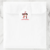 Rond Sticker Just Friends Couple (Sac)