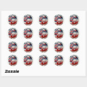 Rond Sticker Kanaka For Life (Feuille)
