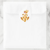 Rond Sticker Kangaroo pour un joli dessin (Sac)